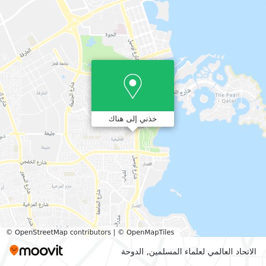 خريطة الاتحاد العالمي لعلماء المسلمين