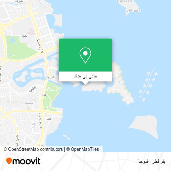 خريطة بلو قطر