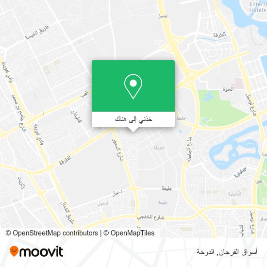 خريطة أسواق الفرجان