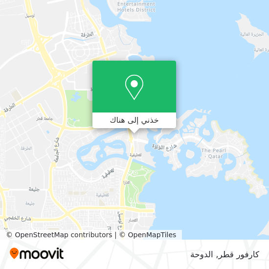 خريطة كارفور قطر