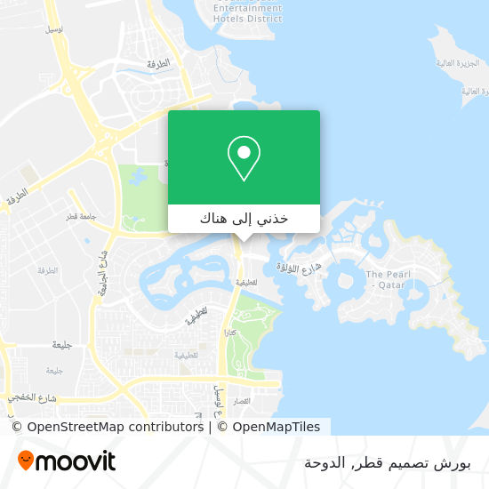 خريطة بورش تصميم قطر