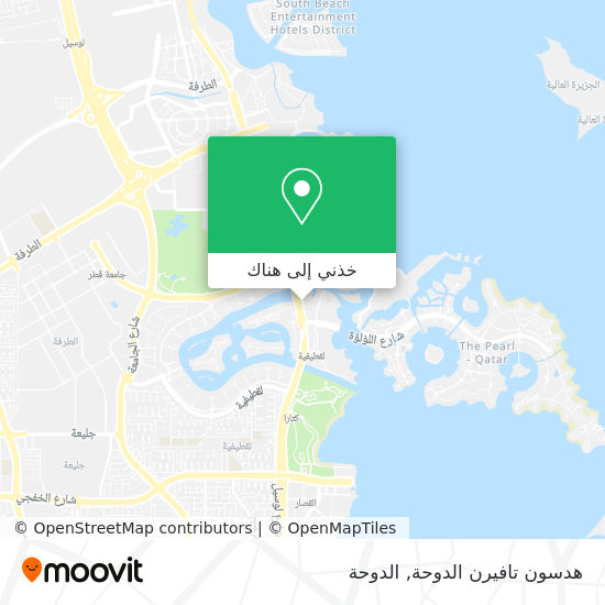 خريطة هدسون تافيرن الدوحة