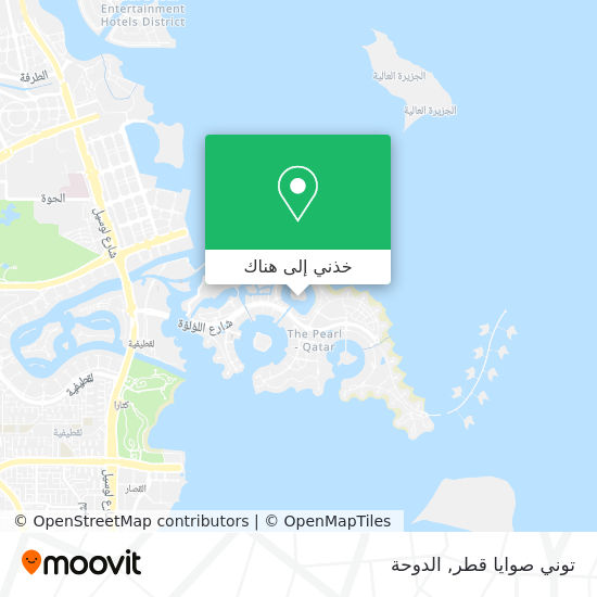 خريطة توني صوايا قطر