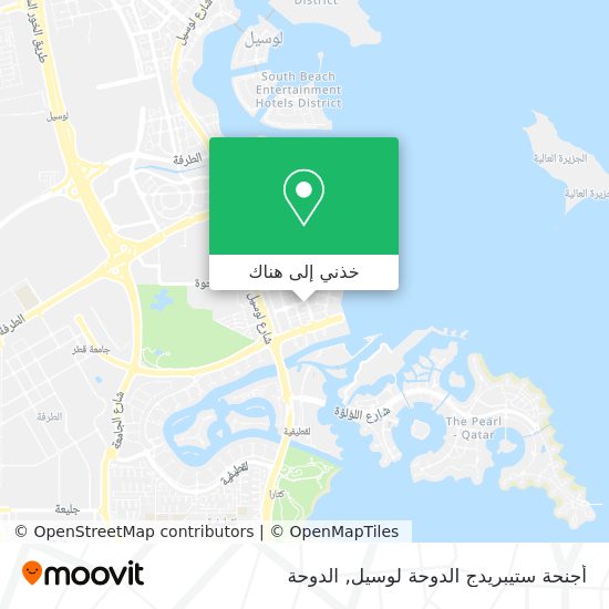 خريطة أجنحة ستيبريدج الدوحة لوسيل