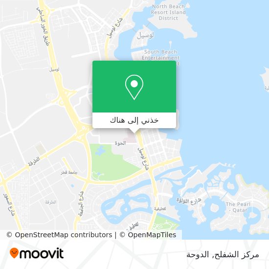 خريطة مركز الشفلح