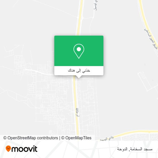 خريطة مسجد السخامة