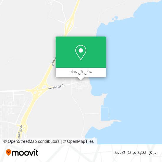 خريطة مركز اغذية عرفة