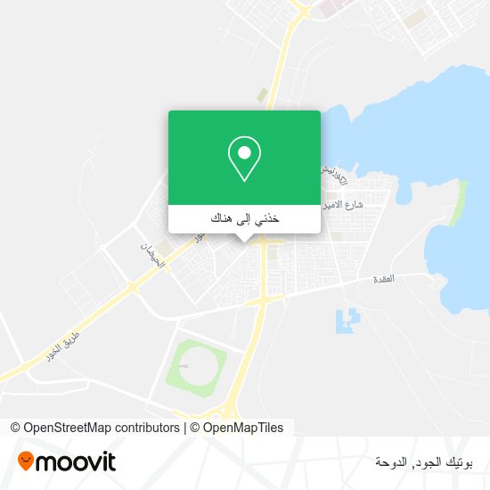 خريطة بوتيك الجود