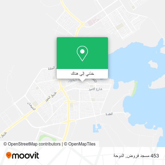 خريطة 453 مسجد فروض