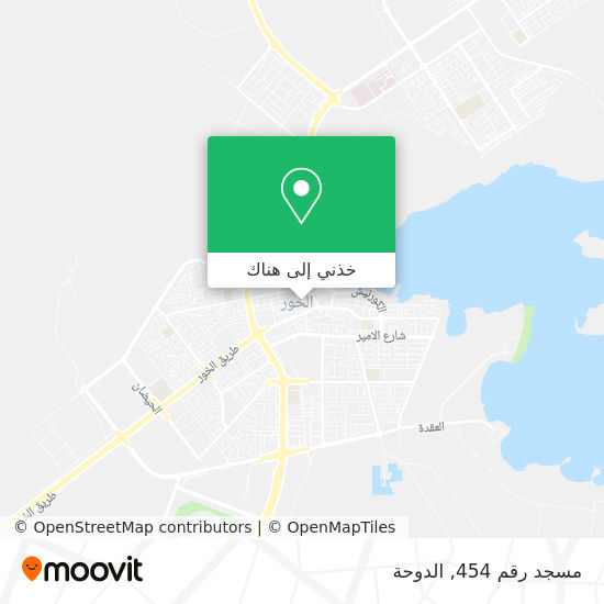 خريطة مسجد رقم 454