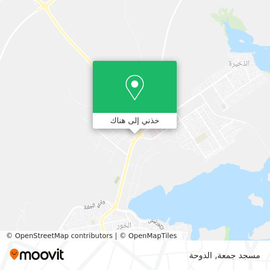 خريطة مسجد جمعة