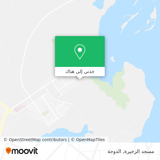 خريطة مسجد الزخيرة