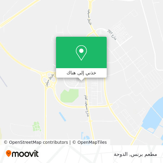 خريطة مطعم برنس