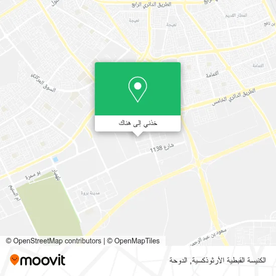 خريطة الكنيسة القبطية الأرثوذكسية