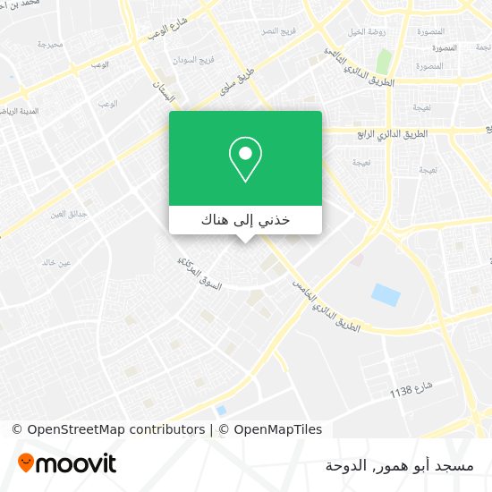 خريطة مسجد أبو همور