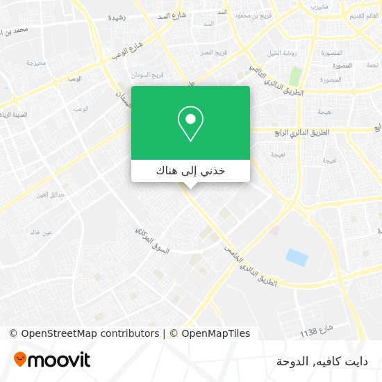خريطة دايت كافيه