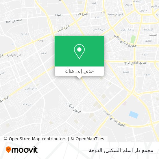 خريطة مجمع دار أسلم السكني