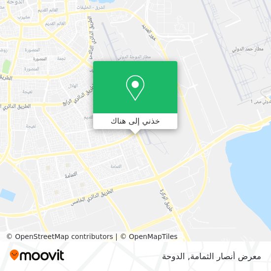 خريطة معرض أنصار الثمامة