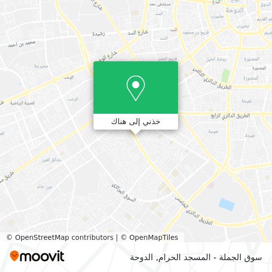 خريطة سوق الجملة - المسجد الحرام