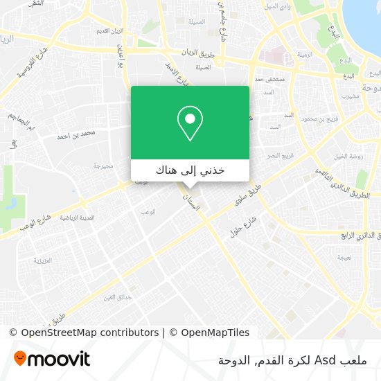 خريطة ملعب Asd لكرة القدم