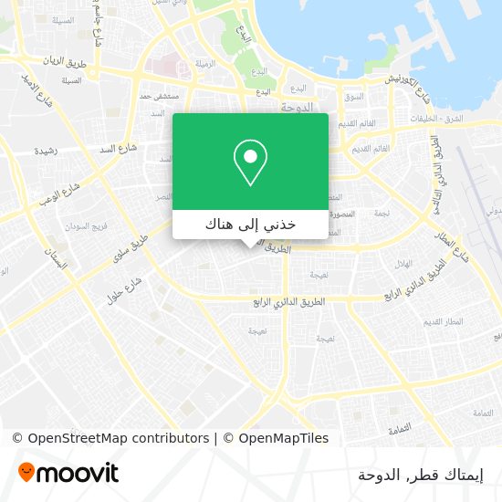 خريطة إيمتاك قطر