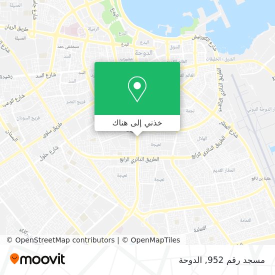 خريطة مسجد رقم 952