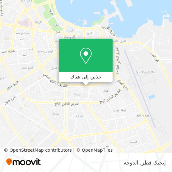 خريطة إيجيك قطر