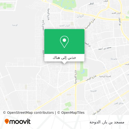 خريطة مسجد بن باز