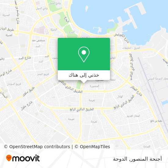 خريطة أجنحة المنصور