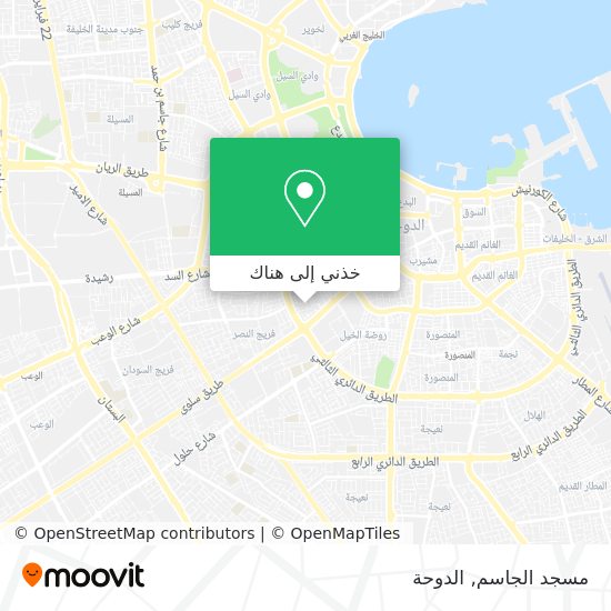 خريطة مسجد الجاسم