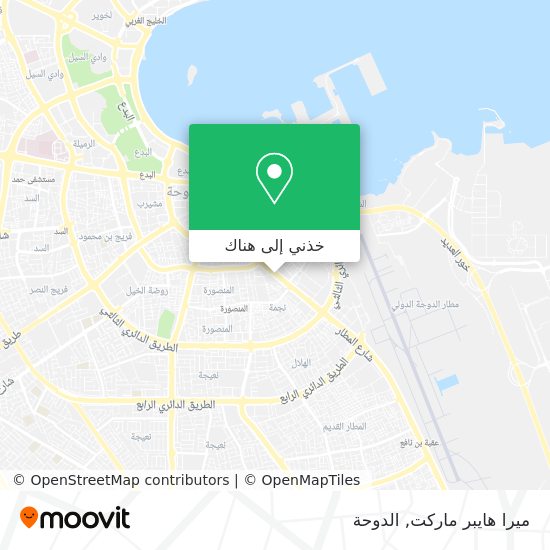 خريطة ميرا هايبر ماركت