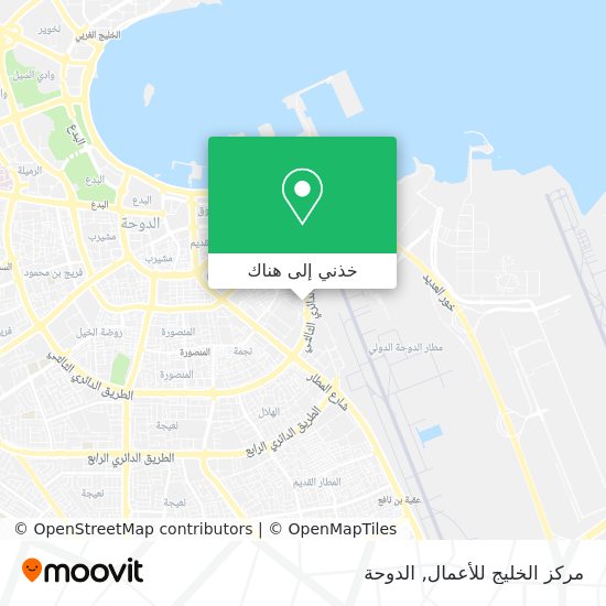 خريطة مركز الخليج للأعمال