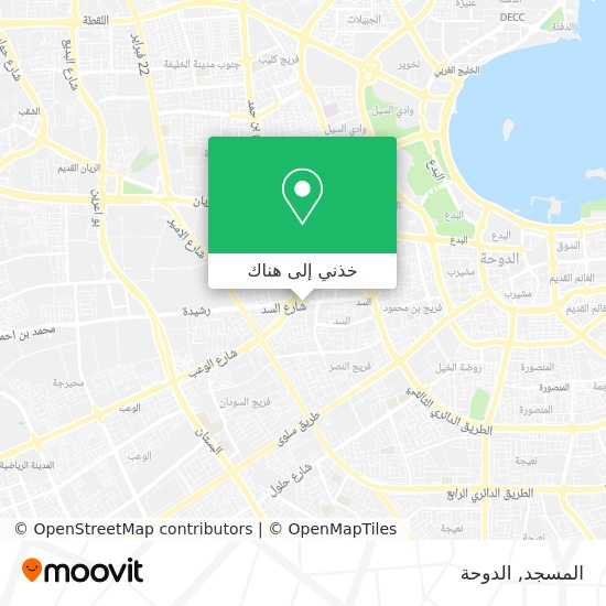خريطة المسجد