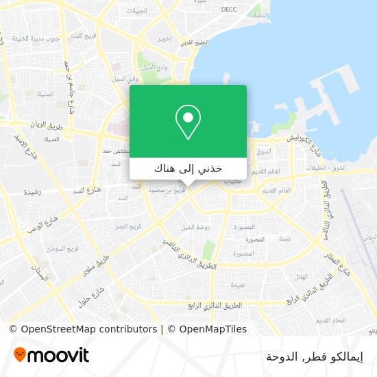 خريطة إيمالكو قطر