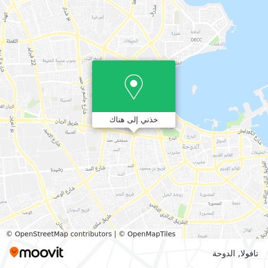 خريطة تافولا
