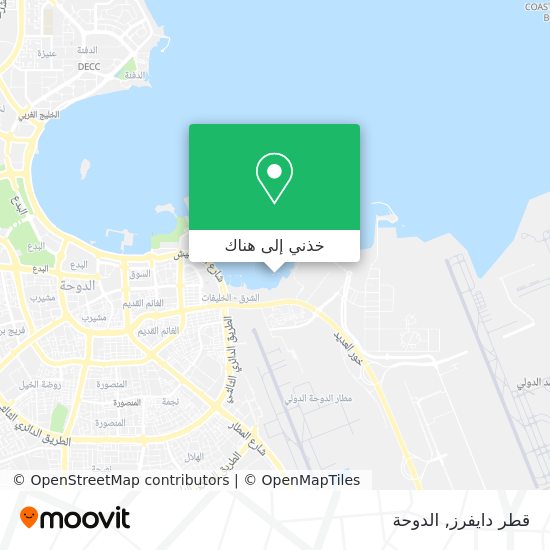 خريطة قطر دايفرز