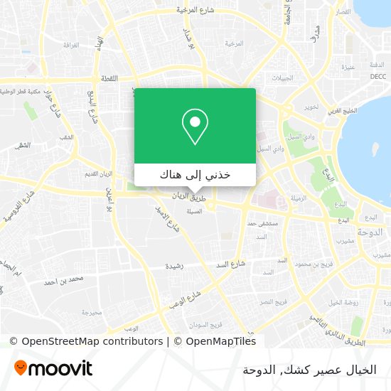 خريطة الخيال عصير كشك