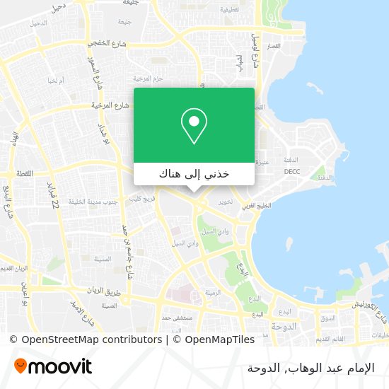 خريطة الإمام عبد الوهاب