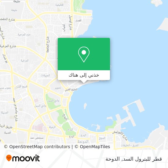 خريطة قطر للبترول السد