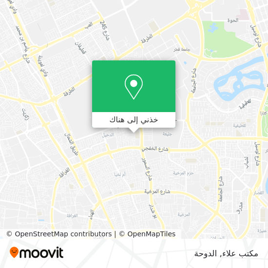 خريطة مكتب علاء