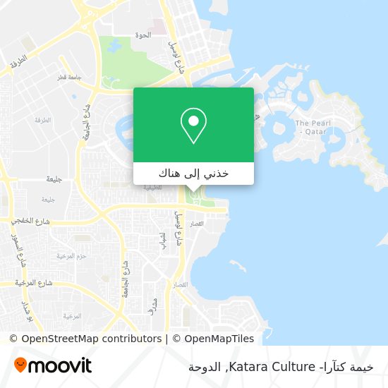 خريطة خيمة كتآرا- Katara Culture