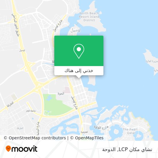 خريطة تشاي مكان LCP