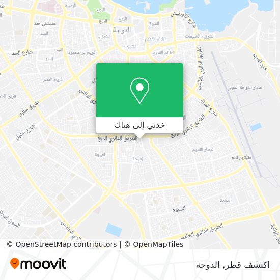 خريطة اكتشف قطر