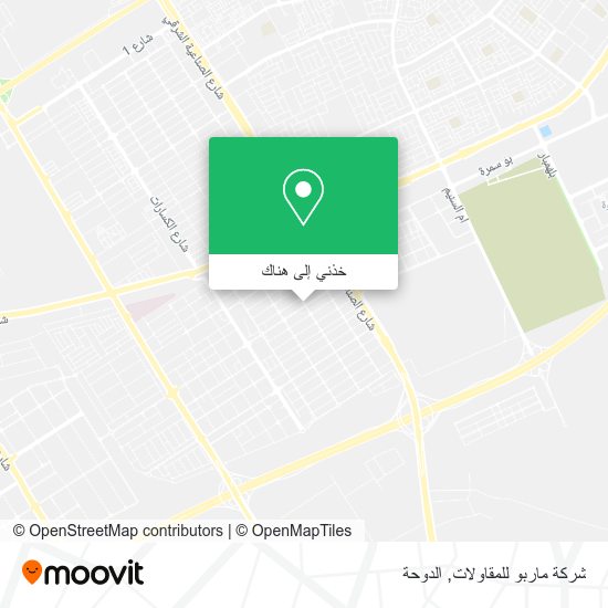 خريطة شركة ماربو للمقاولات