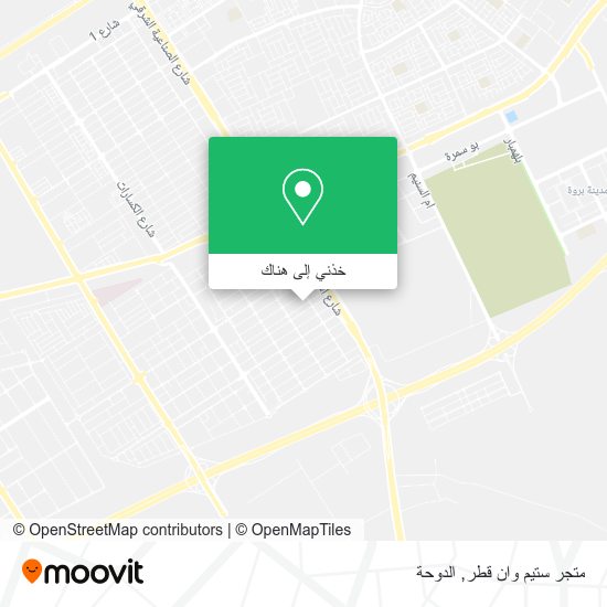 خريطة متجر ستيم وان قطر