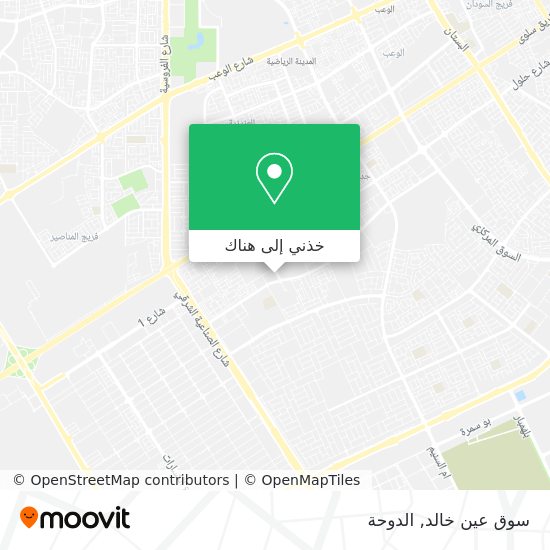 خريطة سوق عين خالد