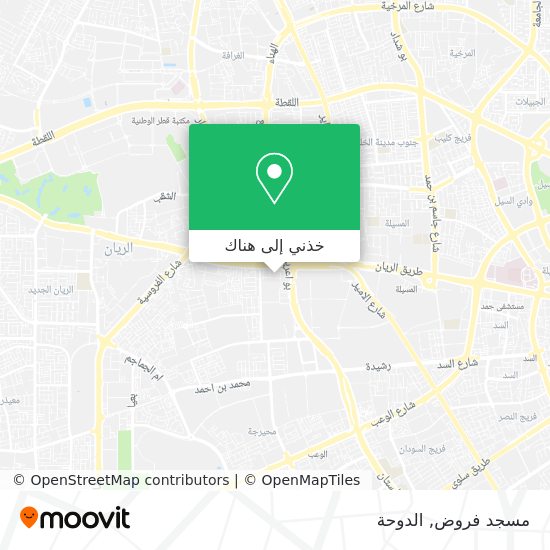 خريطة مسجد فروض