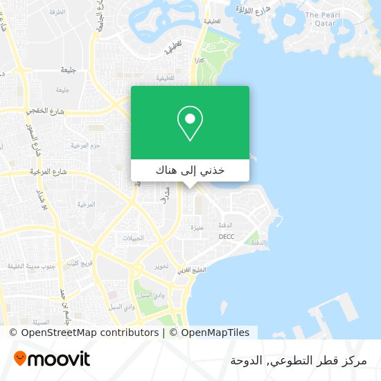 خريطة مركز قطر التطوعي