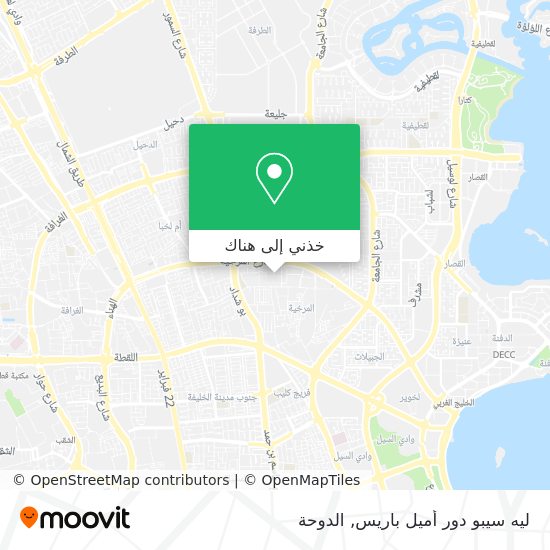 خريطة ليه سيبو دور أميل باريس