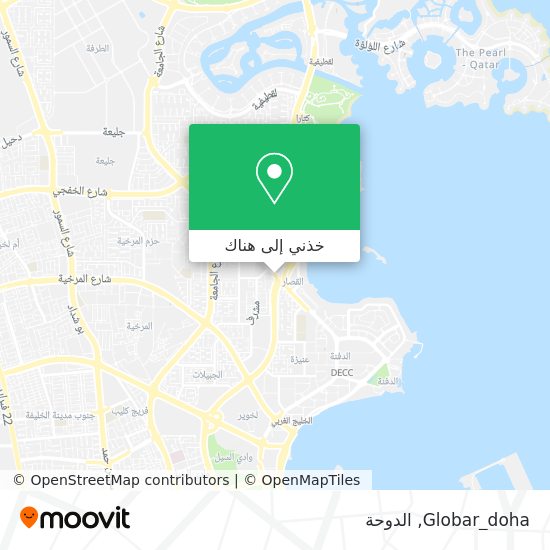 خريطة Globar_doha